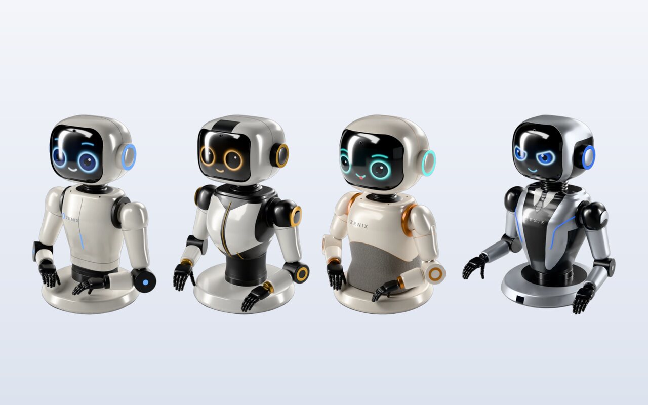 ZENIX NEO, PRO, FRIEND ve ELITE robot modelleri